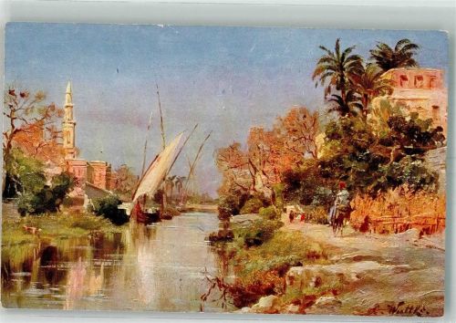 Alexandria sign. Wuttke, C. The Mahmoudieh Canal