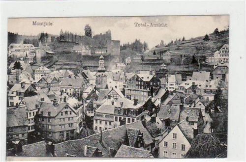 Monschau Monschau Montjoie mit Total - Ansicht ungelaufen Leicht beschnitten, sonst gut erhalten