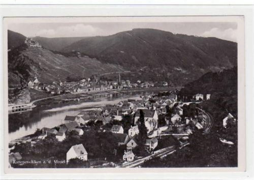 Alken Kattenes - Alken a.d. Mosel mit Gesamtansicht ungelaufen Gute Erhaltung.