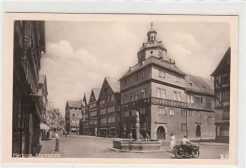 Herborn Herborn. Marktplatz ungelaufen Sehr gut erhalten.