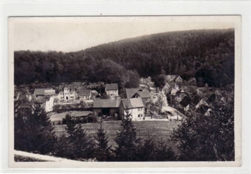 Luftkurort Rastenberg Thür. mit Mühltal gelaufen. Knickstellen unten. Leicht fleckig Rückseite, sonst gut erhalten.