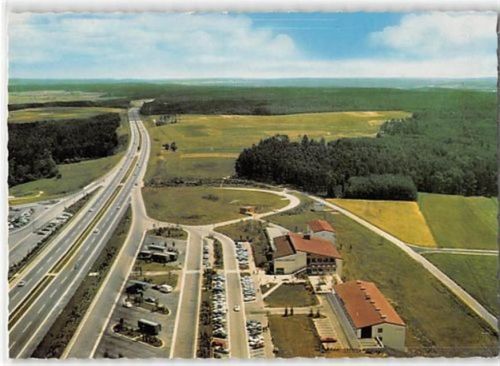 Weingartsgreuth. Autobahn-Rasthaus-Motel Steigerwald ungelaufen Gute Erhaltung.