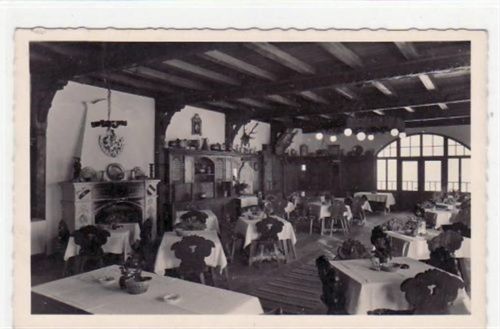 Oetz in Tirol mit Speisesaal im Hotel " Alpenrose " ungelaufen Gute Erhaltung.