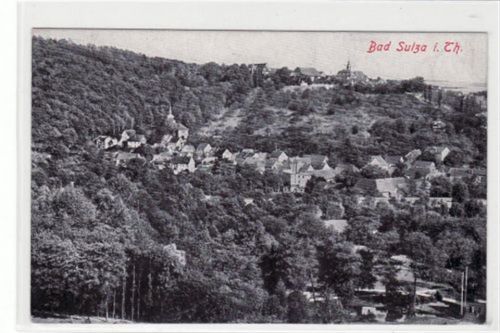 Panorama von Bad Sulza i. Th ungelaufen Sehr gut erhalten.