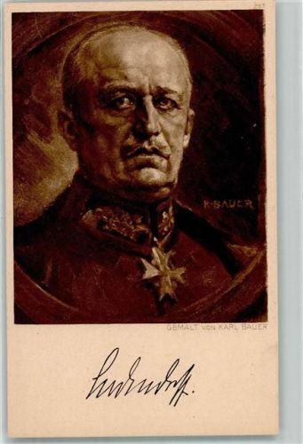 Uniform Orden Ostpreußenhilfe Spende Faksimile Unterschrift Gemälde von Karl Bauer AK
