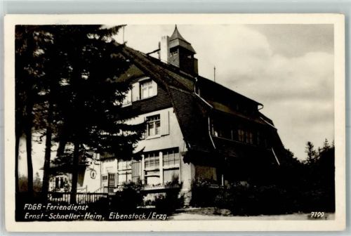 Eibenstock FDGB Feriendienst Ernst Schneller Heim