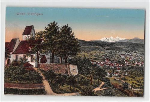 Ober-Tüllingen. Kirchlein auf dem Berg. Feldpost Gute Erhaltung.