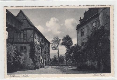 Schlitz. Hinterburg. ungelaufen handschriftliches Datum von 1930. Gute Erhaltung.