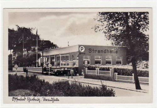 Scharbeutz Scharbeutz mit Strandhalle ungelaufen Leicht stockfleckig, sonst gut erhalten