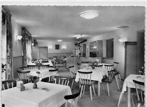 Elmstein. Pension und Restaurant Waldwinkel. Harzofen im Herzen des Pfälzerwaldes gelaufen kleiner Knick oben links, sonst gut erhalten