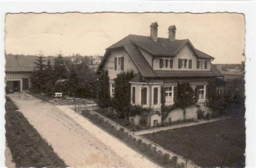 München an der Würm nicht München, mit Villa in der Güntherstraße 21 gelaufen von 1928 kleiner Knick oben links, leichter Stempeldurchdruck, leicht fleckig, sonst gut erhalten
