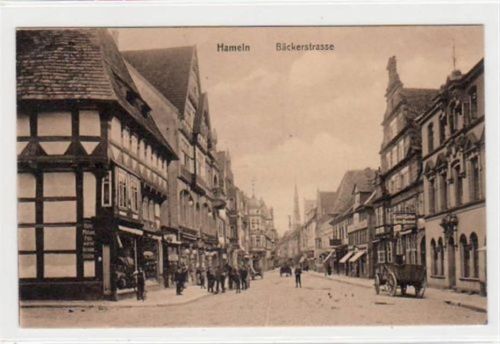 Hameln Hameln. Partie an der Bäckerstraße ungelaufen Gute Erhaltung.