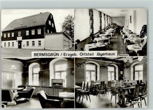Bermsgrün Ferienheim Jägerhaus Speiseraum Clubraum Gaststube