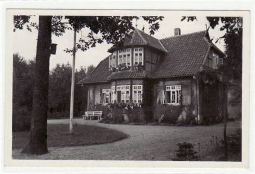 Müden, Lüneburger Heide Heidehaus Hilliger Ginsterbusch ungelaufen Gute Erhaltung.