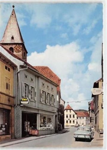 Neustadt Neustadt-Mußbach an der Weinstraße. Hautpstraße ungelaufen Gute Erhaltung.