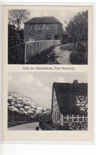 Altenschleuse, Horneburg mit 2 Abbildungen ungelaufen Gute Erhaltung.