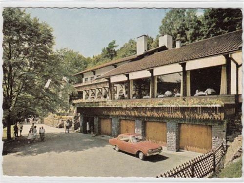 Altenberg. Terrassen-Waldrestaurant Deutscher Märchenwald ungelaufen Sehr gut erhalten.