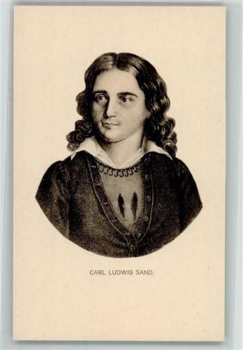 Burschenschafter Carl Ludwig Sand AK