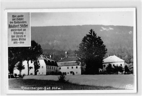 Klafferstraß. Rosenberger Gut gelaufen. Leichter Schrift- und Stempeldurchdruck, sonst gut erhalten