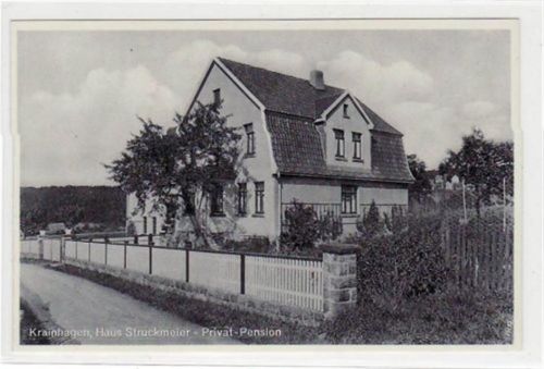 Krainhagen, Haus Struckmeier - Privat - Pension ungelaufen Top Erhaltung.