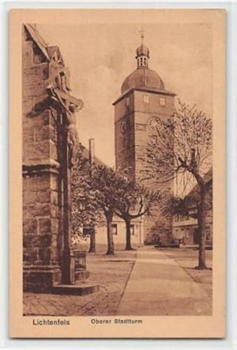 Lichtenfels. Oberer Stadtturm ungelaufen Gute Erhaltung.