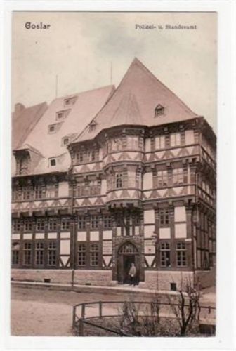 Goslar Goslar. Polizei - und Standesamt ungelaufen Leicht stockfleckig, sonst gut erhalten