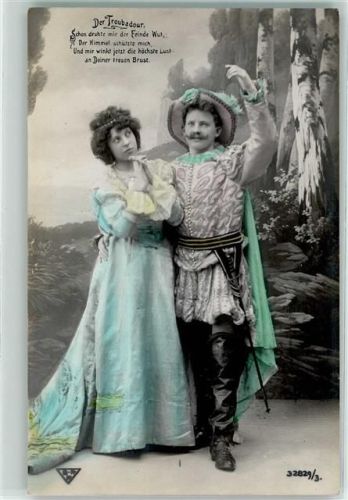 1908 Der Troubadour Serie 32829-3 AK