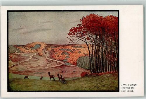 Nr. 44 sign. v. Volkmann Herbst in der Eifel