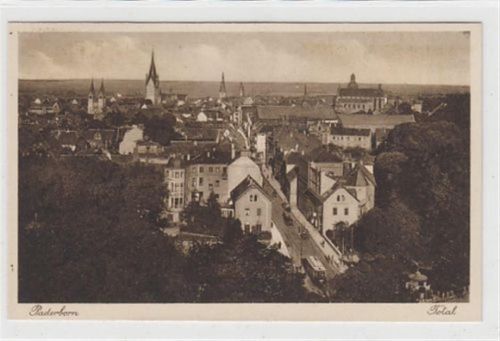Paderborn Paderborn. Totale ungelaufen Leicht beschnitten, sonst gut erhalten