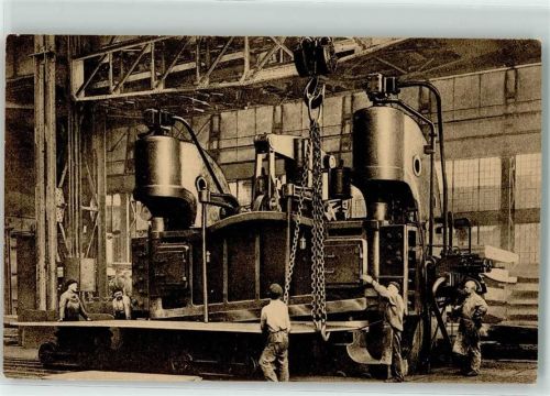 W4300 Essen , Ruhr Serie I Nr. 11 Krupp Fabrik - Blechschere Industrie Beruf AK Krupp