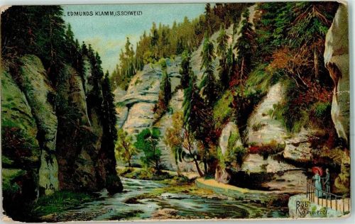 Pirna Edmunds KLamm sign. Bob Kämmerer Ort handschriftlich
