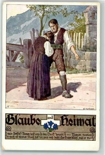 Glaube und Heimat Verlag des Deutsch-evangel. Bundes für die Ostmark in Wien AK