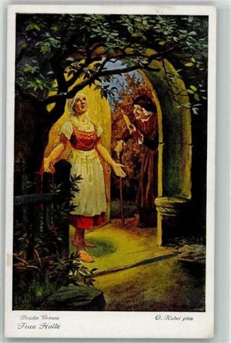 Märchen Frau Holle Serie Nr. 4 AK