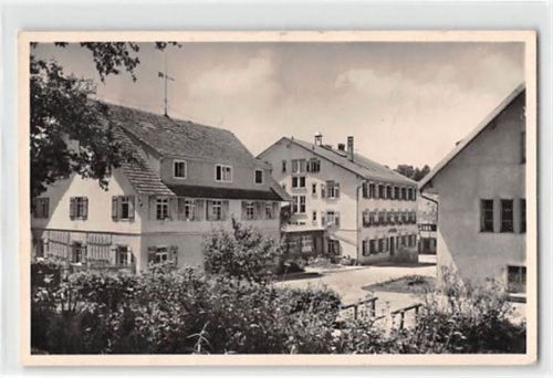 Zieglerstift-Haslachmühle, Post Hasenweiler, Kreis Ravensburg gelaufen. Leicht bügig, sonst gut erhalten