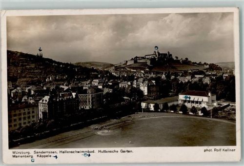 Würzburg Stadion Hallenbad Festung Marienberg Käppele