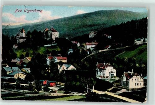 Elgersburg Bahnpost Plauen Thüringen Ilmenau Zug 866