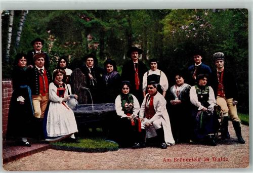 Stuttgart Schwäbische Liedergruppe v. Kgl. Hoftheater Am Brünnlein im Walde