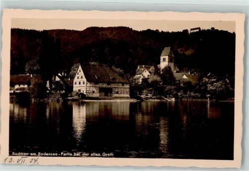 Bodman Alte Greth Fachwerkhaus Bodensee