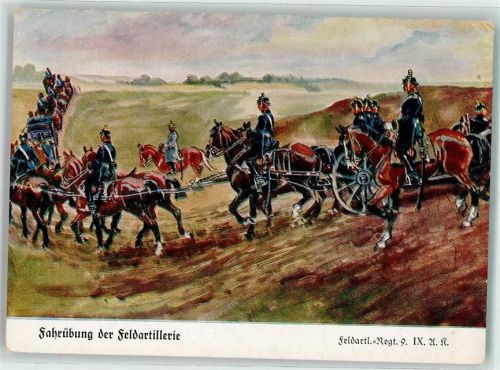 Feldartillerie Regiment 9 Fahrübung Nr. IX AK