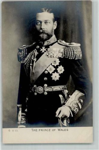 The Prince of Wales in Uniform Orden AK