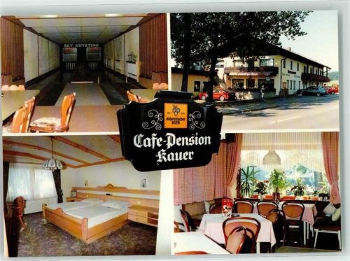 Kötzing Cafe Pension Kauer Aldersbacher Bier Gästezimmer Kegelbahn