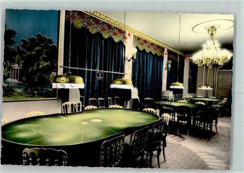 Baden-Baden Spielcasino Baden-Baden Blauer Saal Spieltische
