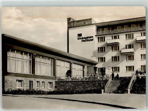 Cämmerswalde FDGB Erholungsheim Paul Gruner OT Rauschenbach