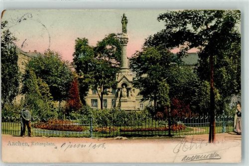 Aachen Rehmplatz Mariensäule