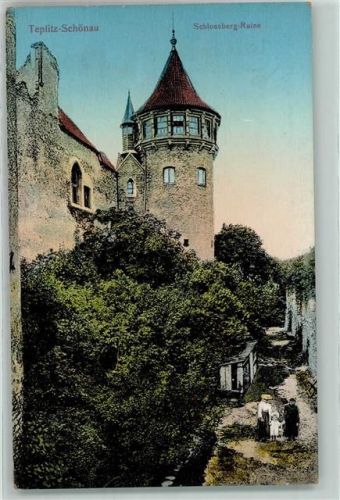 Teplice Schlossberg Ruine