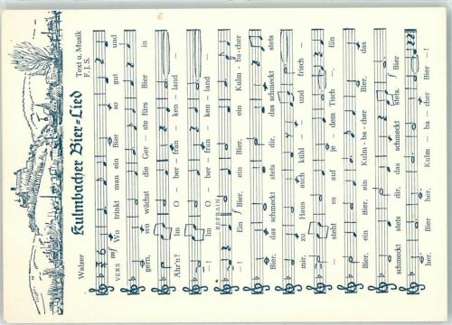 Kulmbach Kulmbach Bier Lied