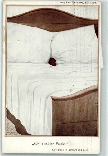 1912 Studie in schwarz und weiss