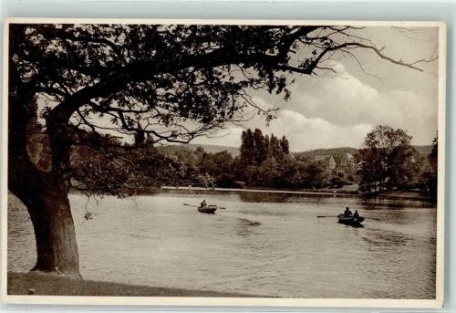 Aachen Hangeweiher Ruderboot