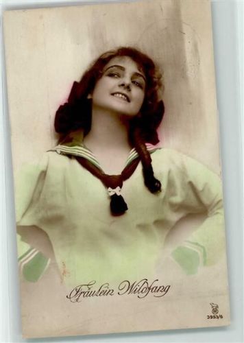 Serie 3953-6 Fräulein Wildfang , Frau AK