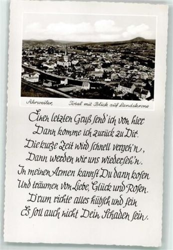 Ahrweiler mit Blick auf Landskrone
